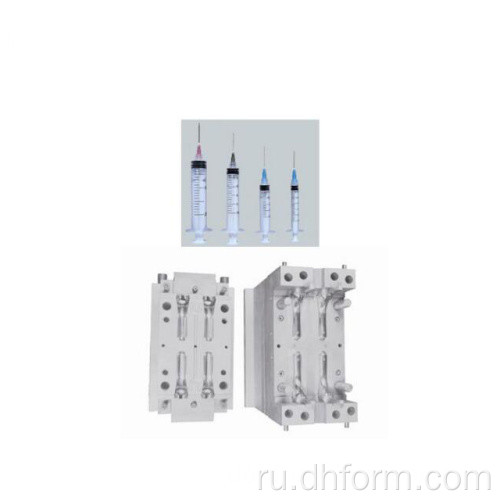 Пресс-форма для инъекций пластиковых шприцев для высокоточного медицинского оборудования